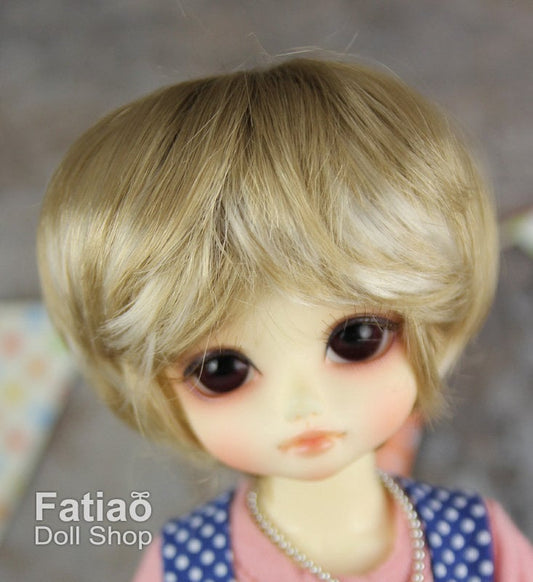Fatiao - New Dollfie Yo-SD 1/6 BJD - Dolls Wig 6-7 inch - Latte & Blonde