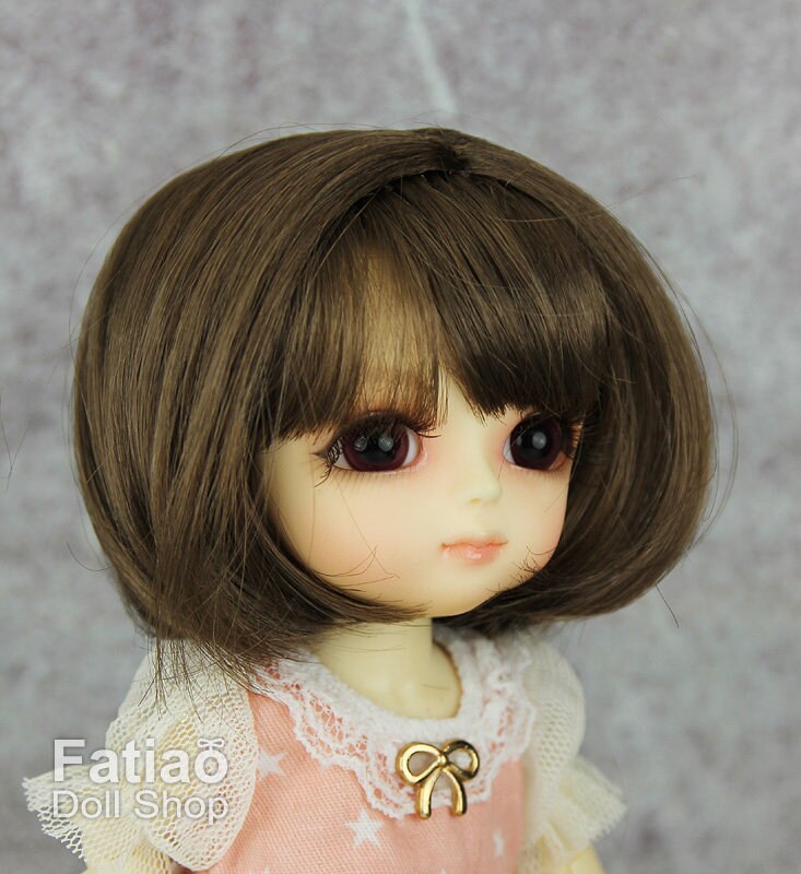 Fatiao - Dollfie Lati Yellow Pukifee 5-6" Doll Wig umber