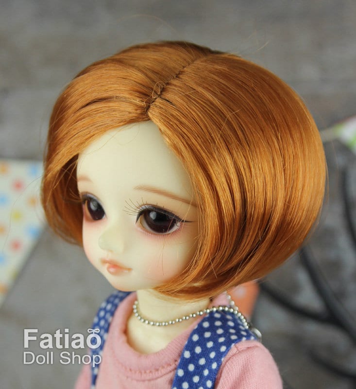 Fatiao - New Dollfie Yo-SD 1/6 BJD - Dolls Wig 6-7 inch - Caramel