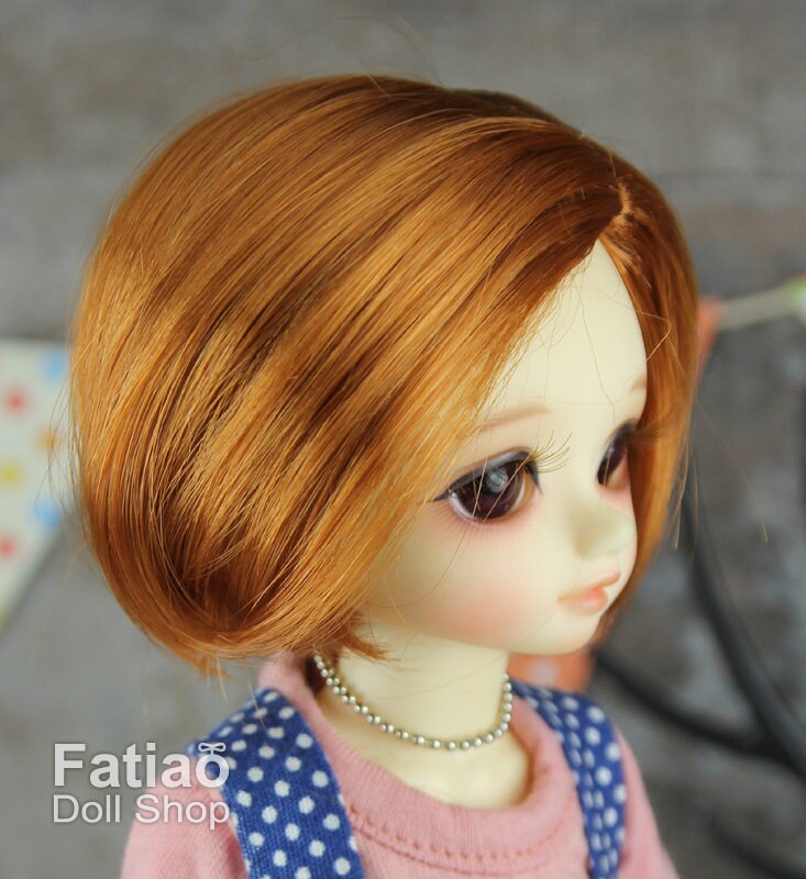 Fatiao - New Dollfie Yo-SD 1/6 BJD - Dolls Wig 6-7 inch - Caramel