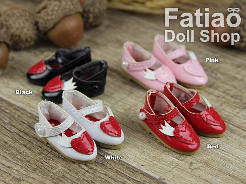 Fatiao - New Lati Yellow Pukifee 1/8 BJD Doll Shoes -Love wings (Size 2.6cm)