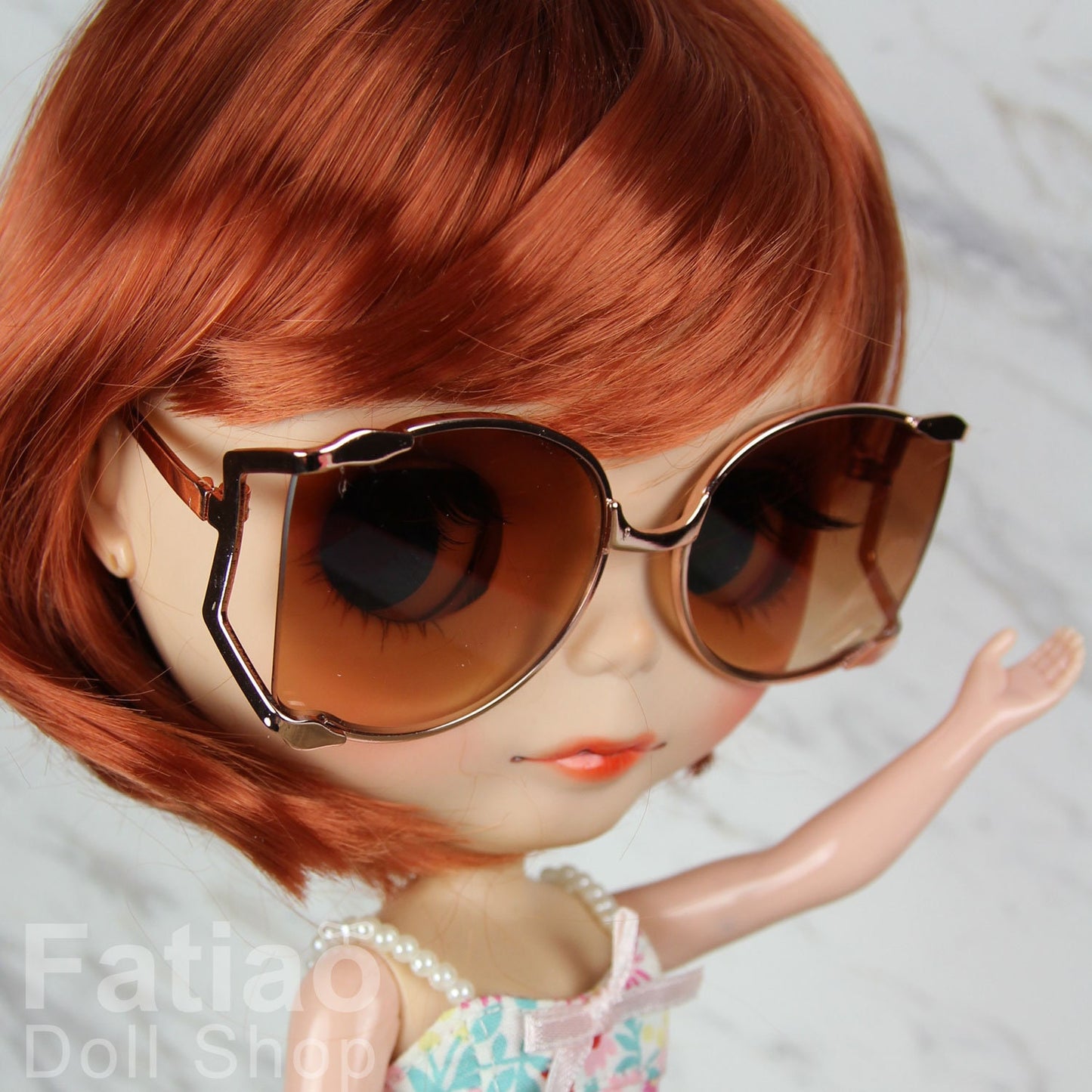 New Dolls fashion Hipster Sunglasses Glasses for Blythe