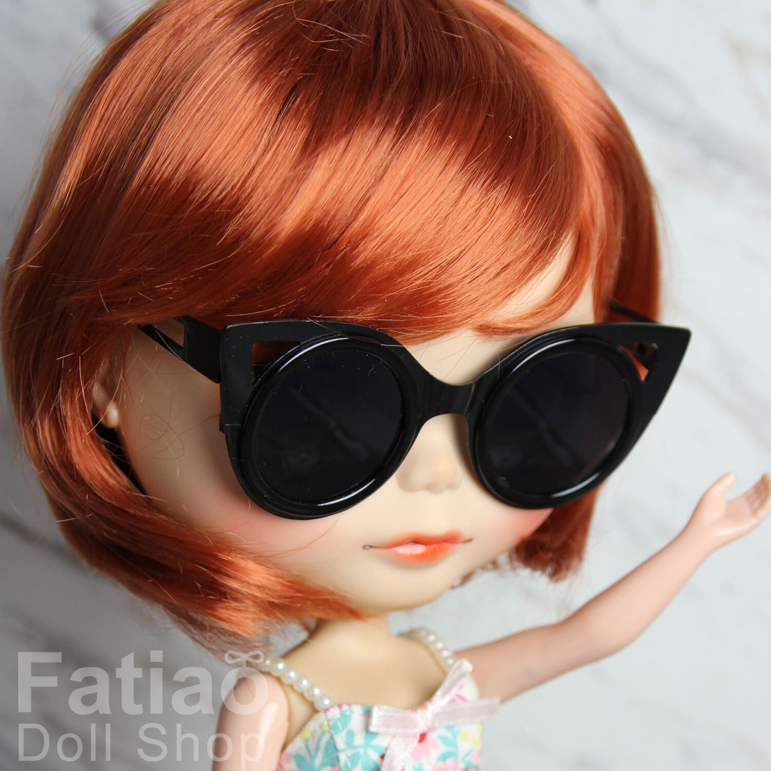 New Dolls fashion Hipster Sunglasses Glasses for Blythe
