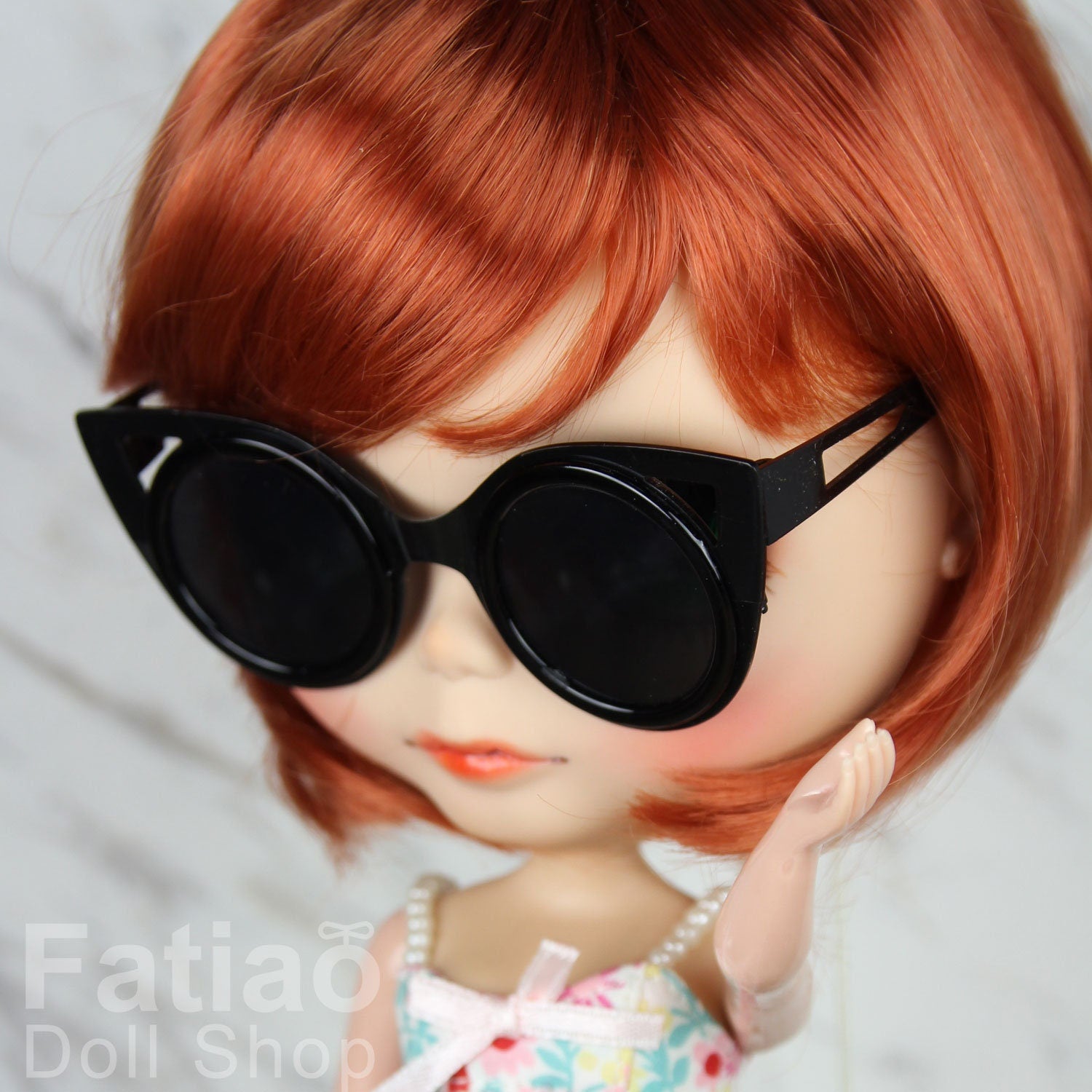 New Dolls fashion Hipster Sunglasses Glasses for Blythe