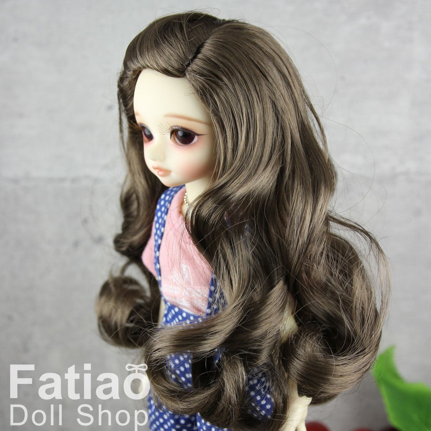 Fatiao - New Dollfie Yo-SD 1/6 BJD - Dolls Wig 6-7 inch - umber