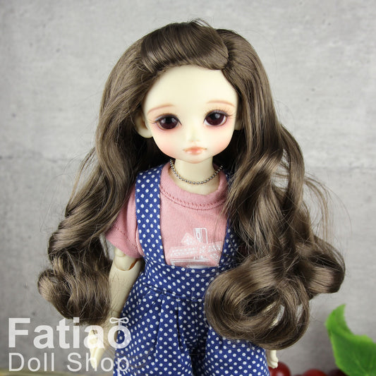 Fatiao - New Dollfie Yo-SD 1/6 BJD - Dolls Wig 6-7 inch - umber