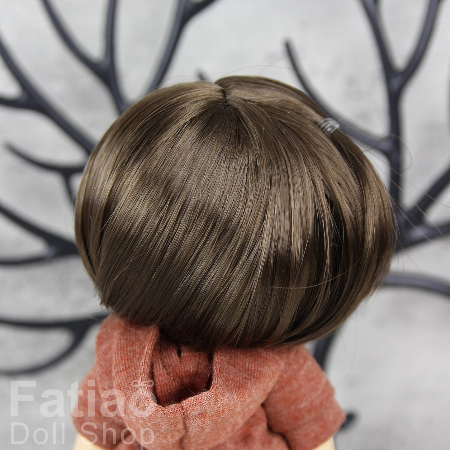 Fatiao - BJD Dollfie Lati Yellow Pukifee 5-6" Doll Wig - umber