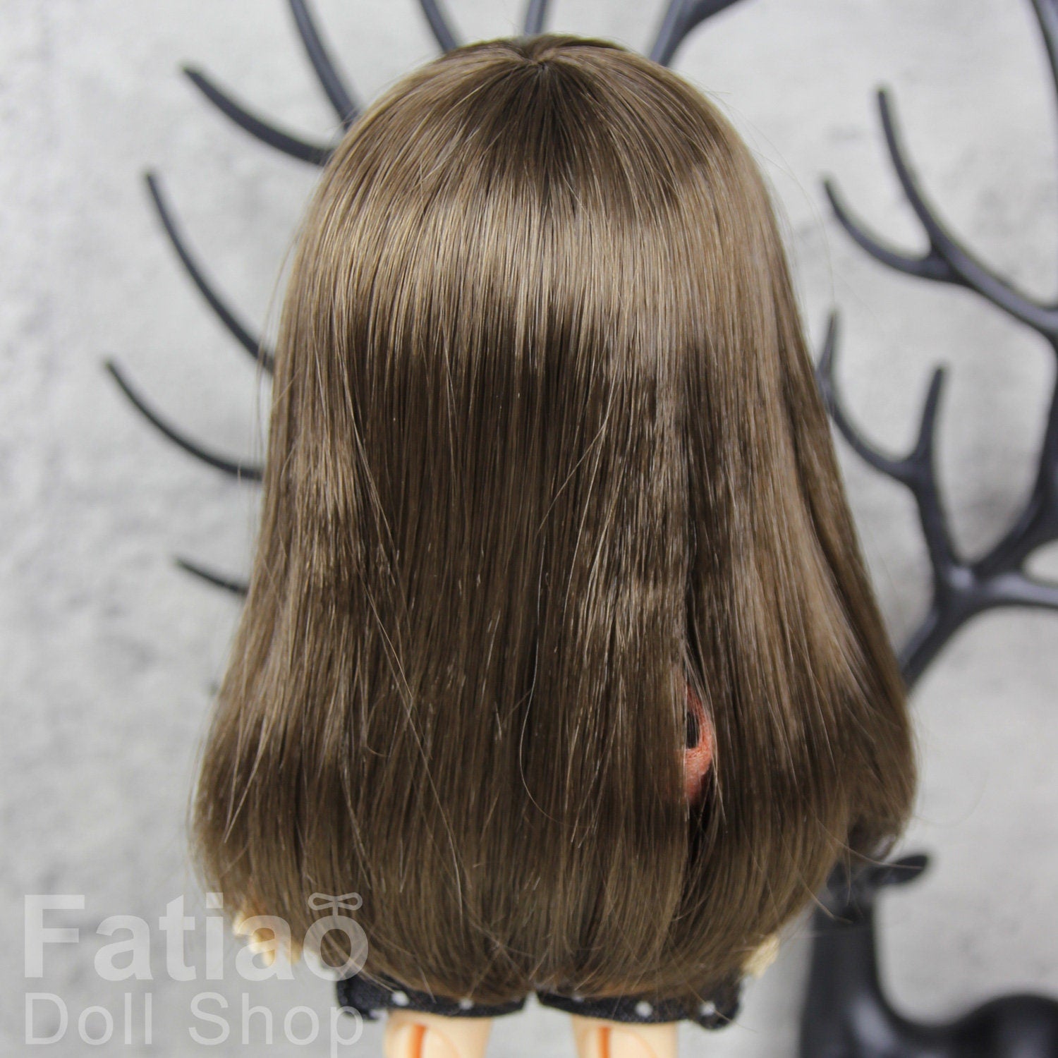 Fatiao - BJD Dollfie Lati Yellow Pukifee 5-6" Doll Wig - umber