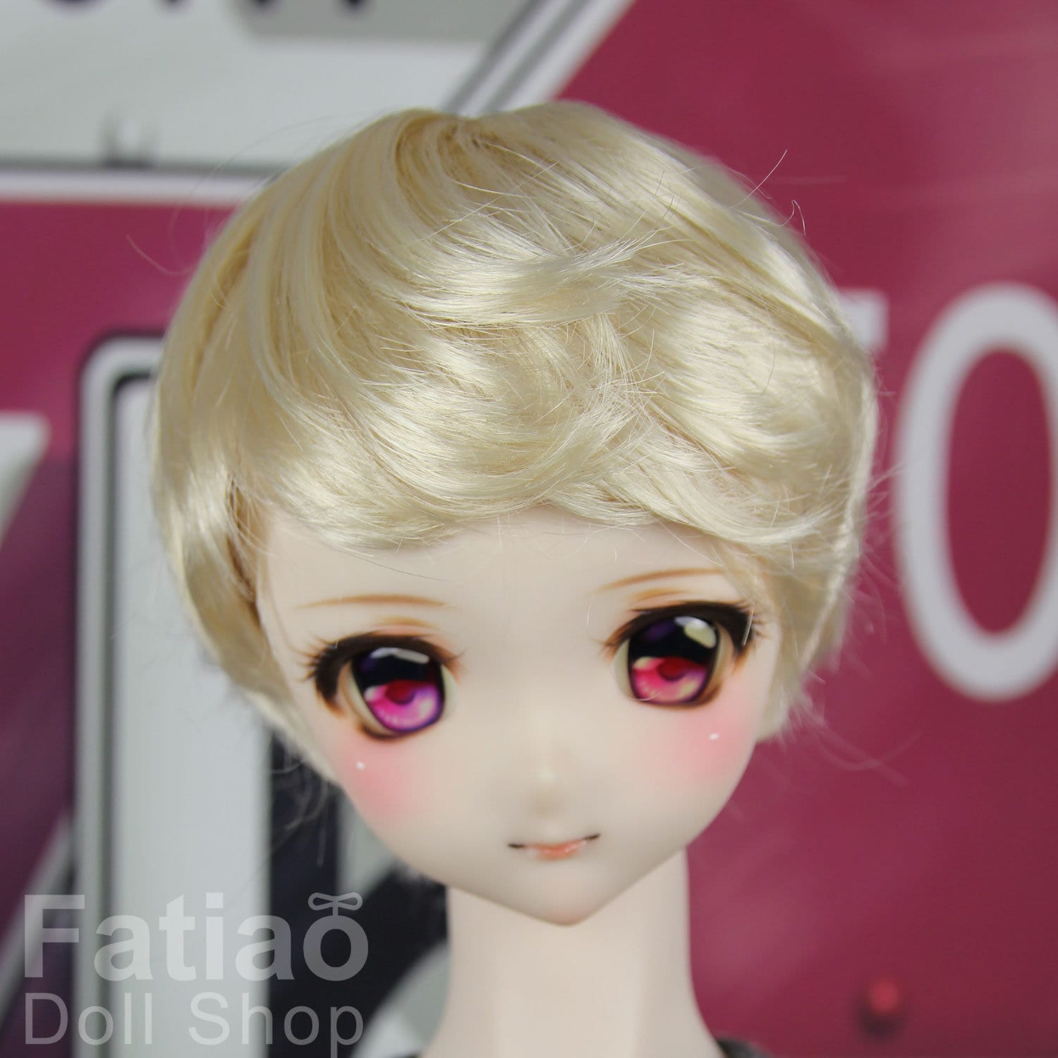 Fatiao - New Dollfie SD 1/3 BJD Dolls Wig size 8-9" - Blonde