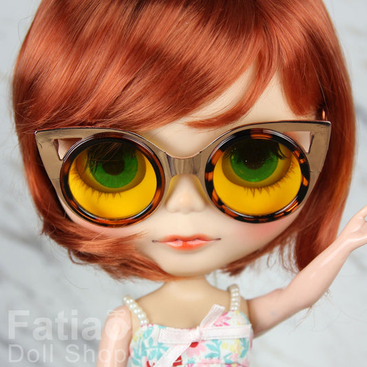 New Dolls fashion Hipster Sunglasses Glasses for Blythe