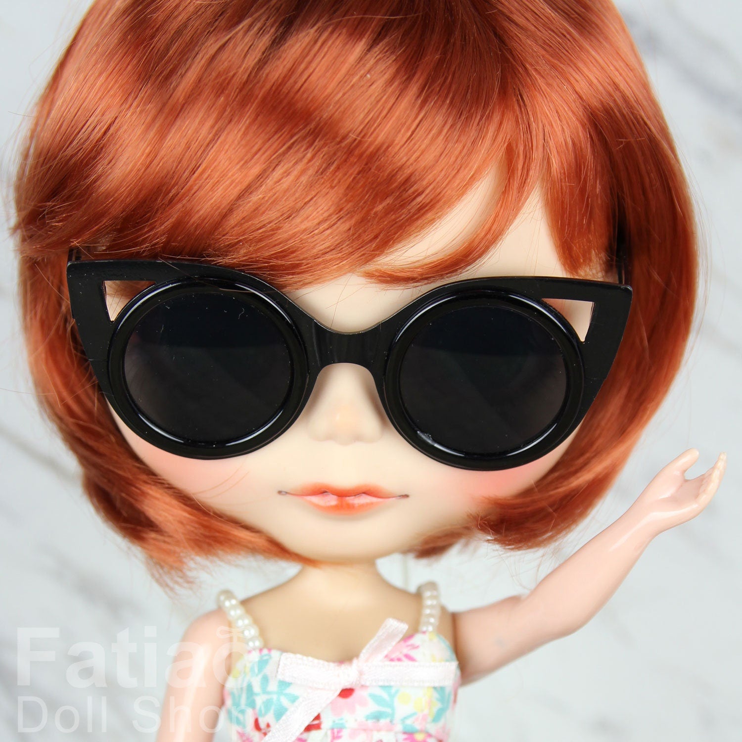 New Dolls fashion Hipster Sunglasses Glasses for Blythe