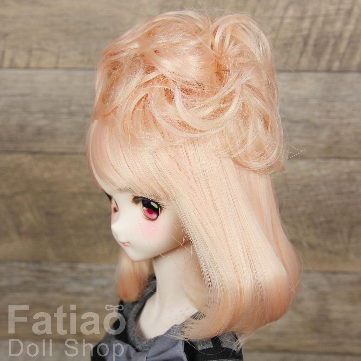 Fatiao - New Dollfie SD 1/3 BJD Dolls Wig size 8-9" - Strawberry milk