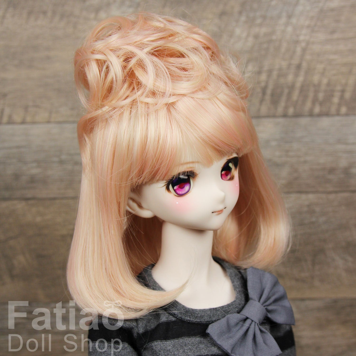 Fatiao - New Dollfie SD 1/3 BJD Dolls Wig size 8-9" - Strawberry milk