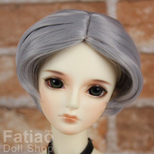 Fatiao - New Dollfie SD 1/3 BJD DD Dolls long Wig size 8-9" - Smoke Gray