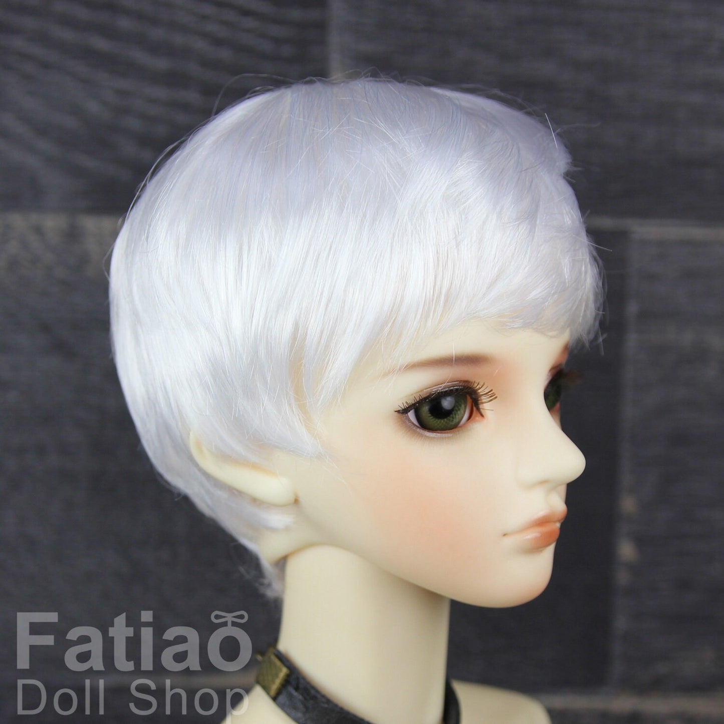 Fatiao - New Dollfie SD 1/3 BJD Dolls Wig size 8-9" - White