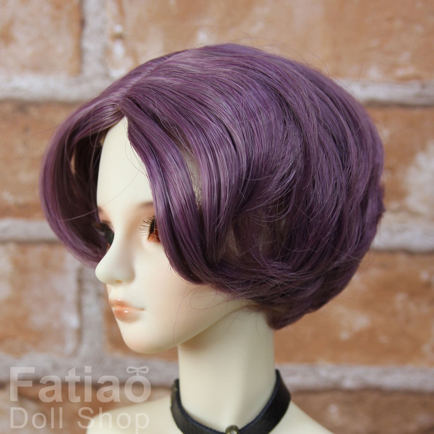 Fatiao - New Dollfie SD 1/3 BJD Dolls Wig size 8-9" - Grape wine