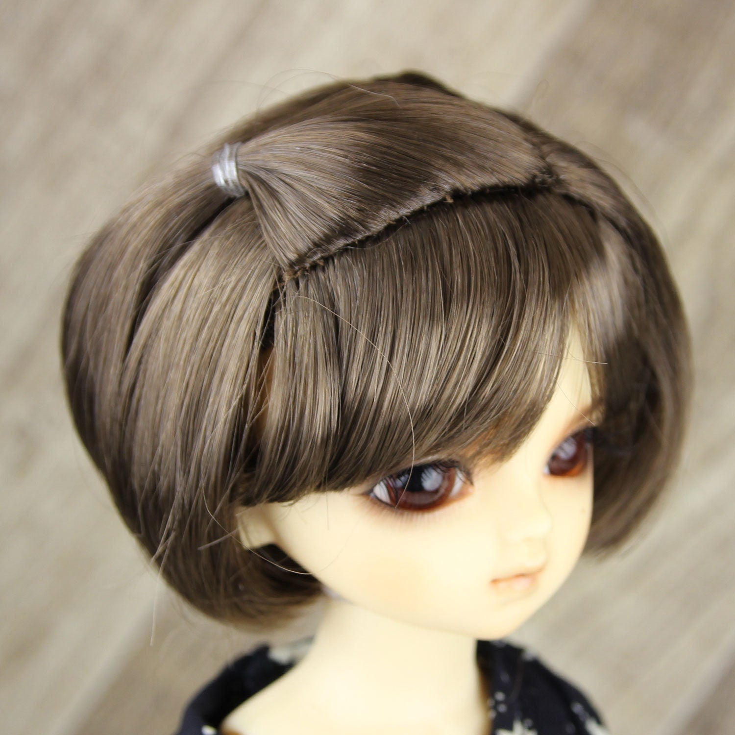 Fatiao - New Dollfie Yo-SD 1/6 BJD - Dolls Wig 6-7 inch - umber