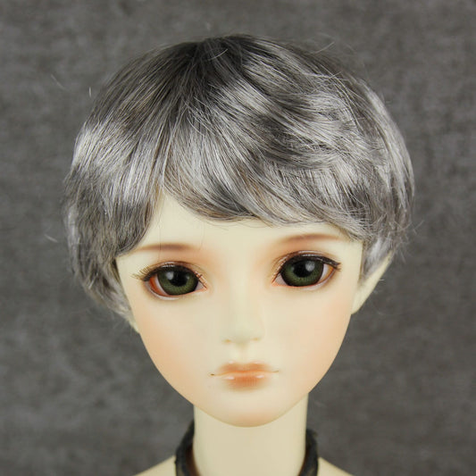 Fatiao - New Dollfie SD 1/3 BJD Dolls Wig size 8-9" - Iron gray & Brown