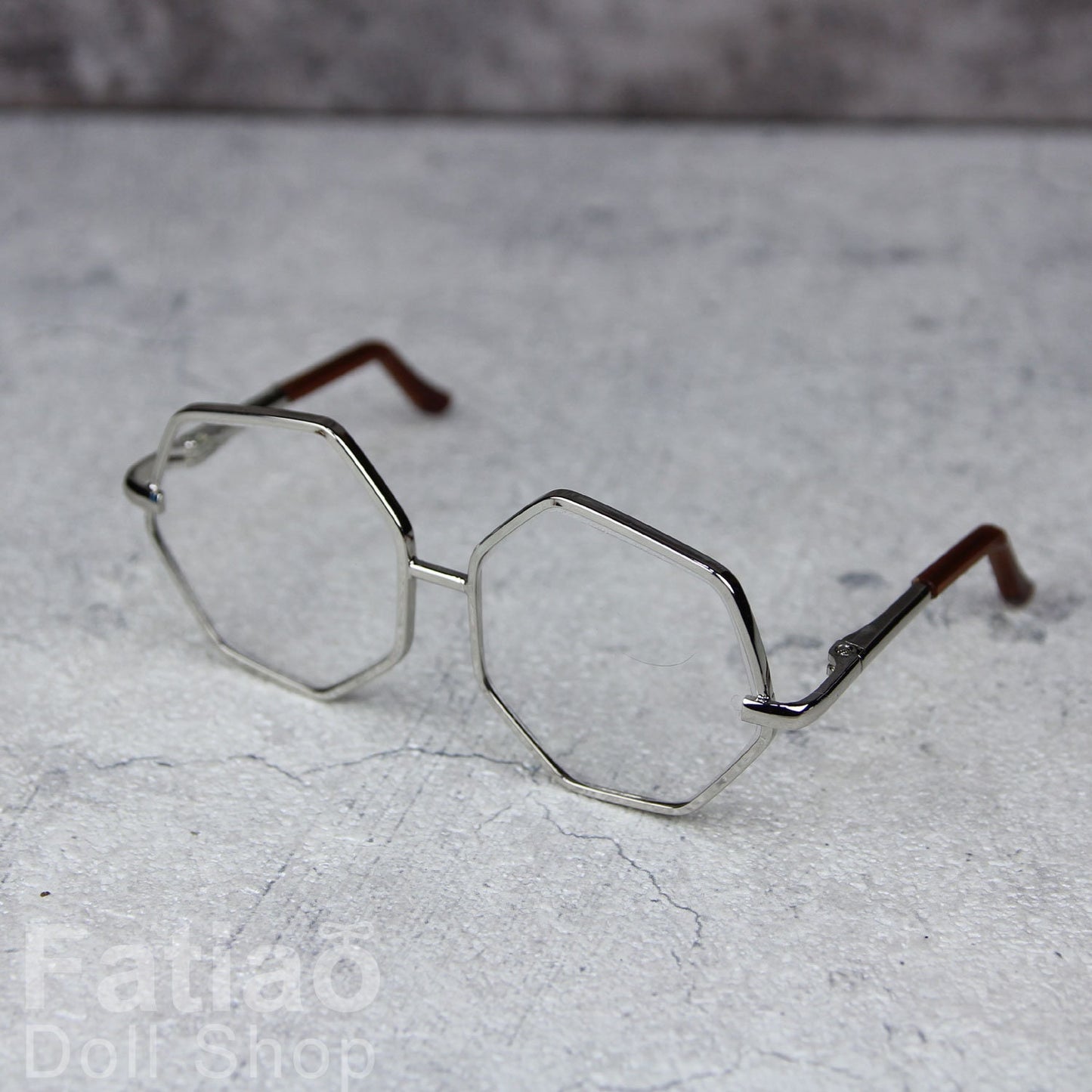 New Dolls fashion Sunglasses Glasses fit Blythe - Silver