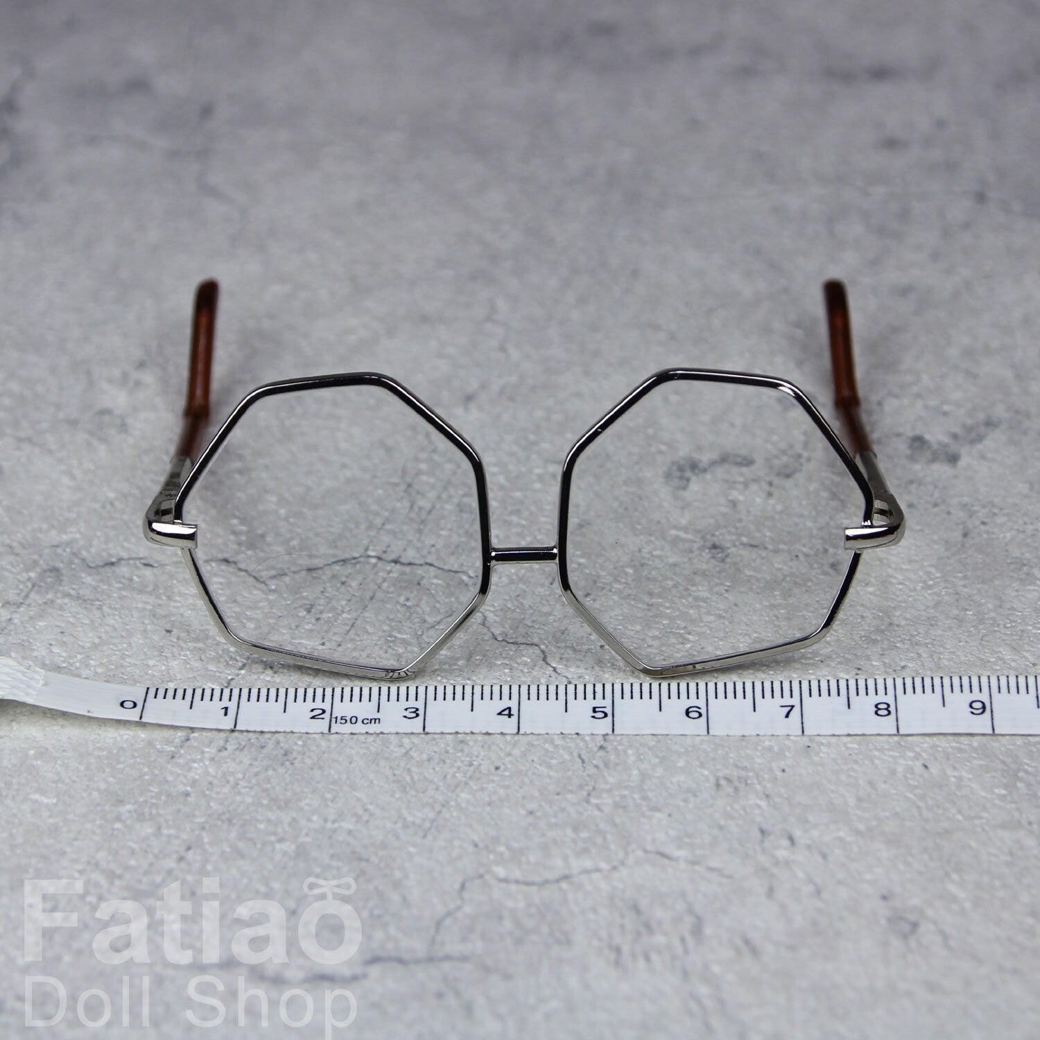 New Dolls fashion Sunglasses Glasses fit Blythe - Silver