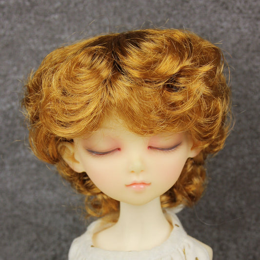 Fatiao - New Dollfie MSD Kaye Wiggs 1/4 BJD Size 7-8 inch - Caramel Dolls Wig