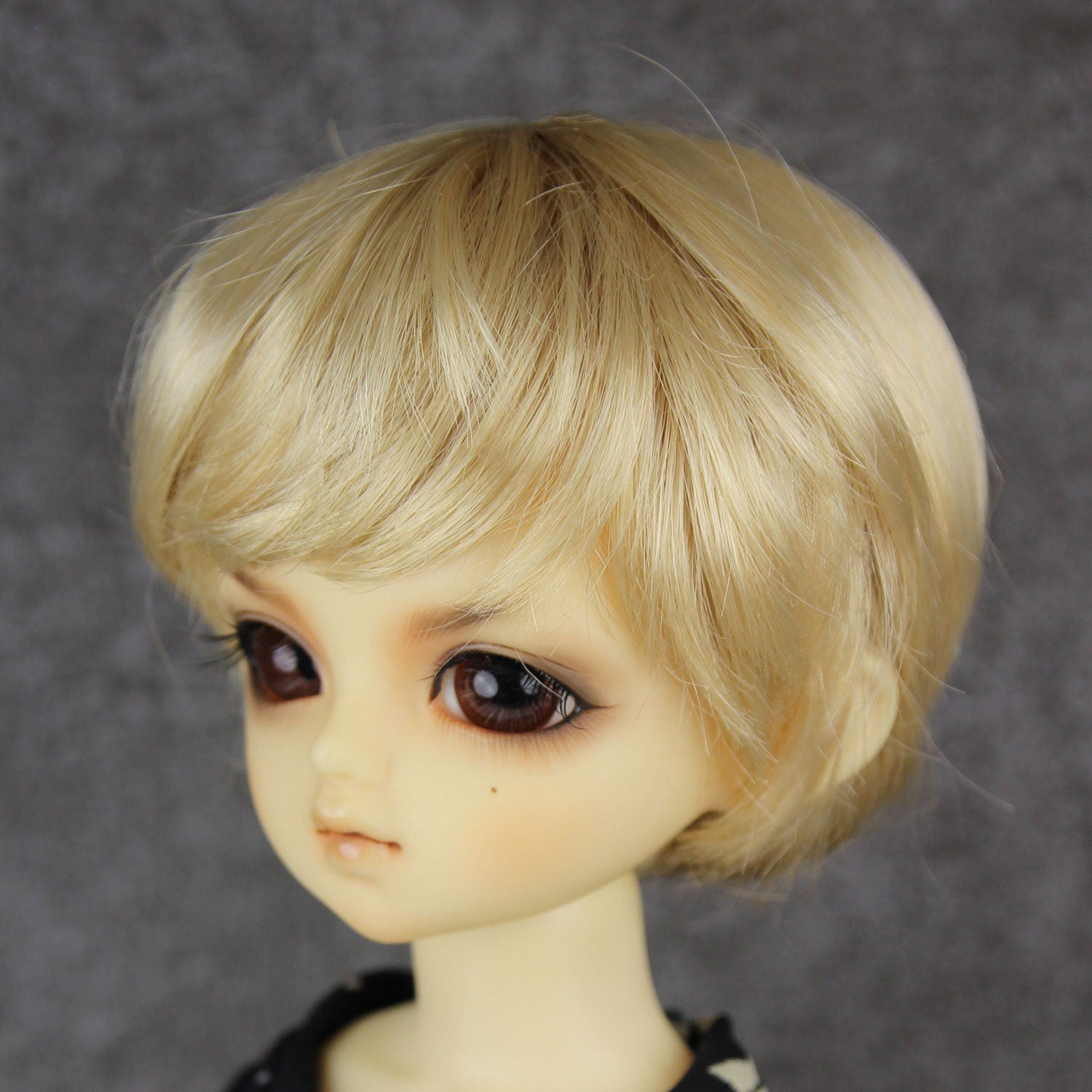 Fatiao - New Dolls Wig Dollfie Yo-SD 1/6 BJD 6-7" size Cream gold