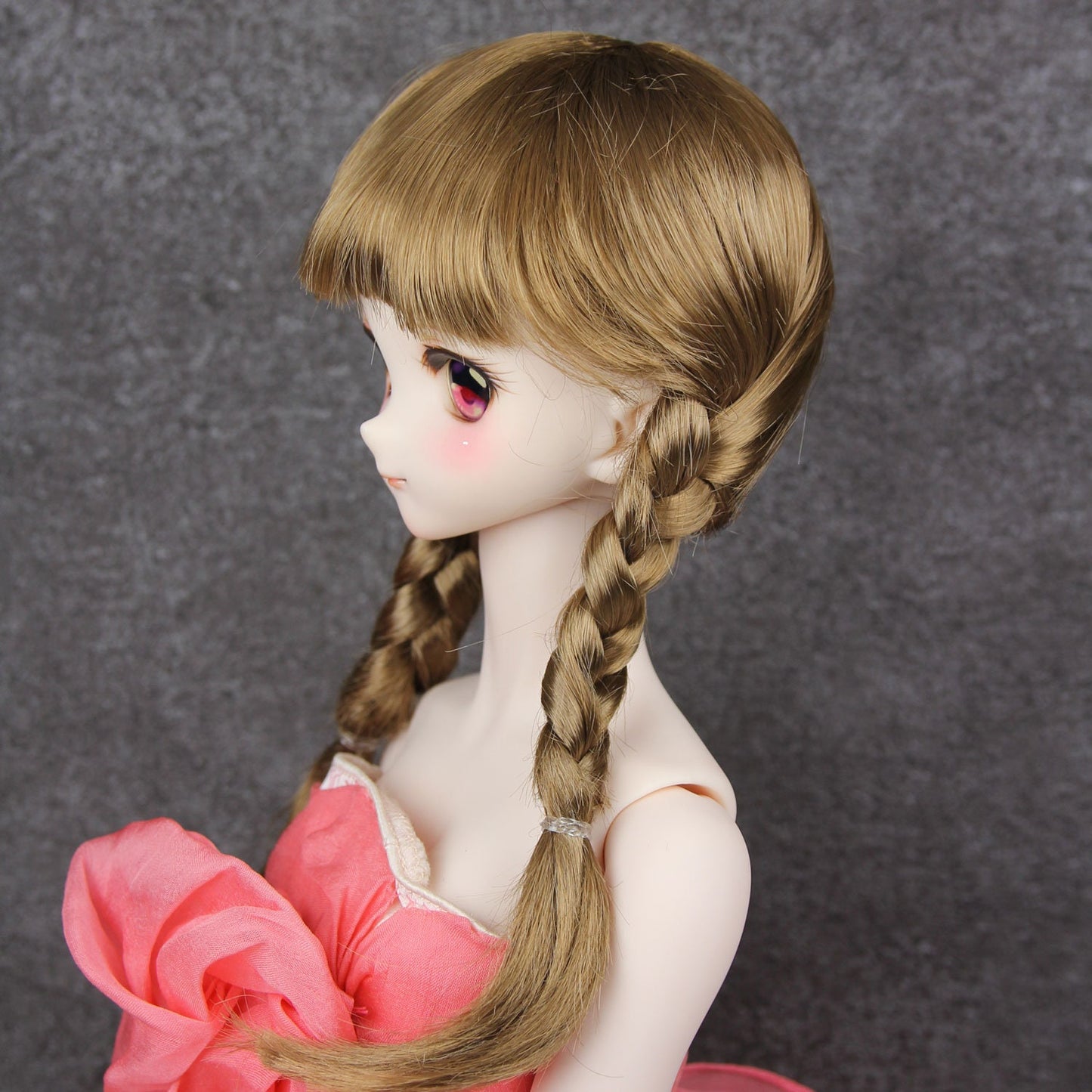 Fatiao - New Dollfie SD 1/3 BJD Dolls Wig size 8-9" - Latte