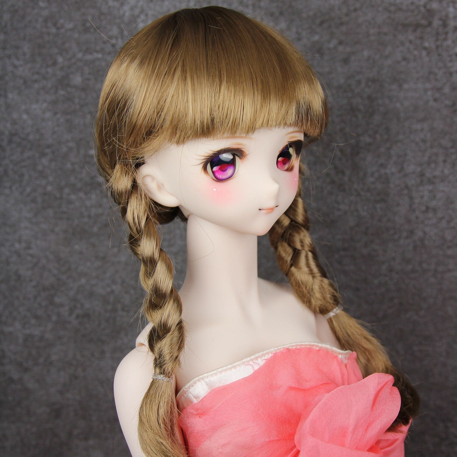 Fatiao - New Dollfie SD 1/3 BJD Dolls Wig size 8-9" - Latte