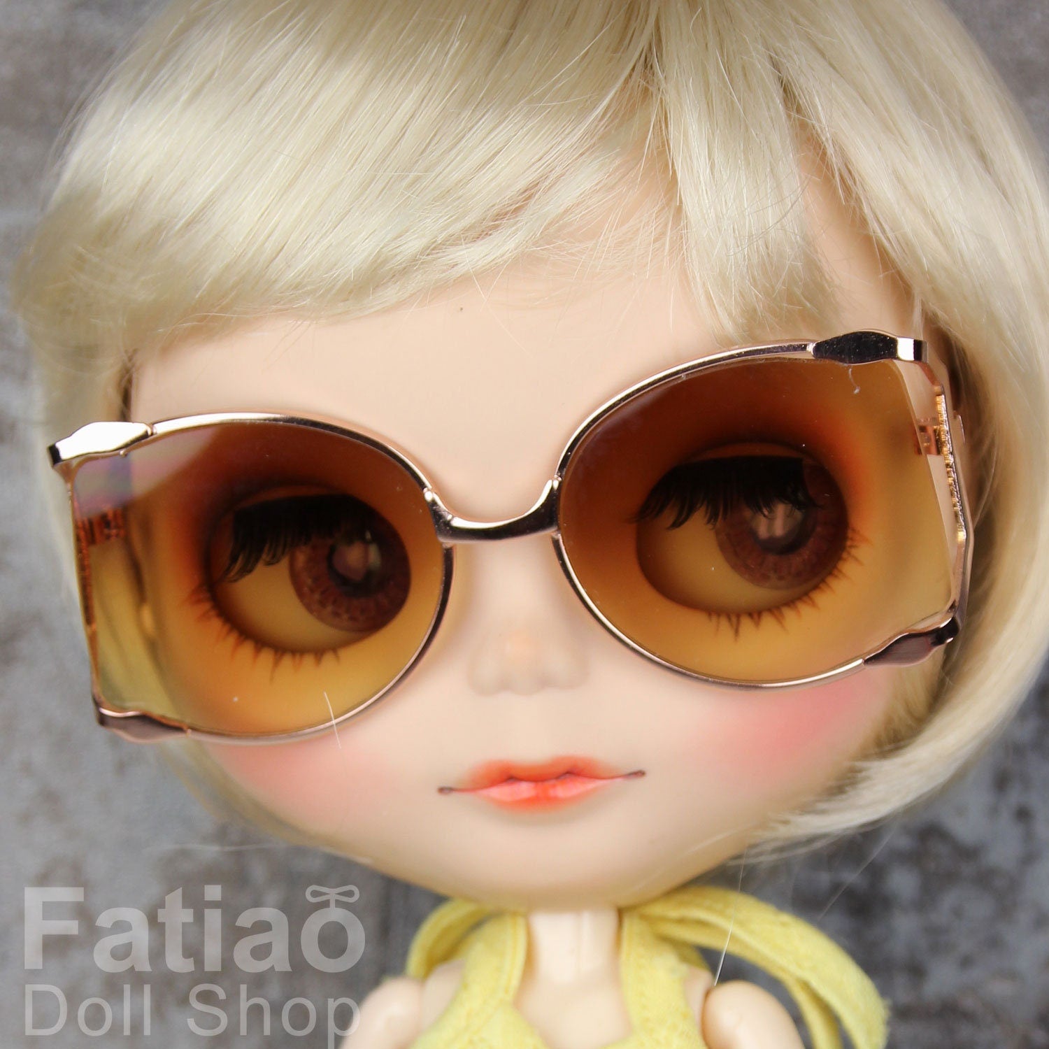 New Dolls fashion Hipster Sunglasses Glasses for Blythe