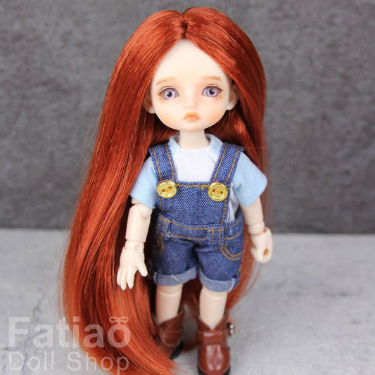 Fatiao - New BJD Dollfie pukipuki BF Pocket 4" Doll Wig - Carrot