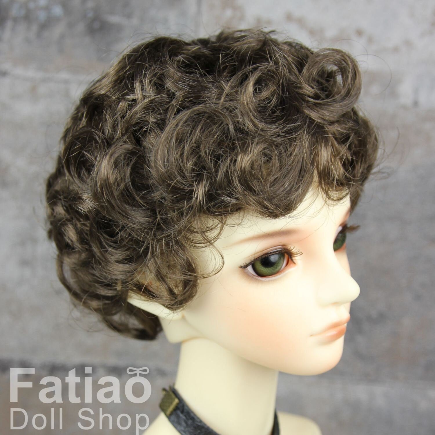 Fatiao - New Dollfie SD 1/3 BJD Dolls Wig size 8-9" - Umber