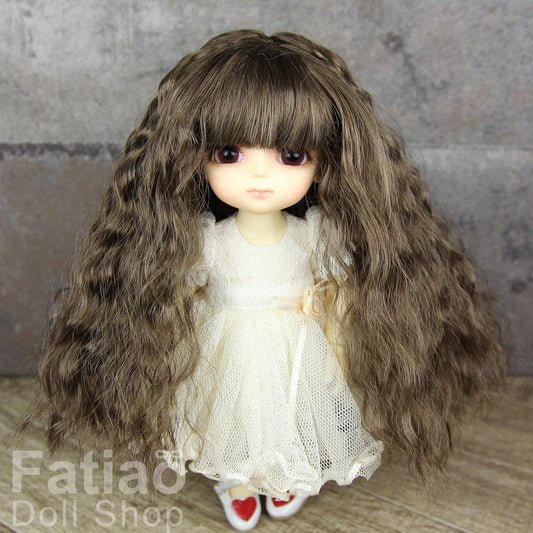 Fatiao - BJD Dollfie Lati Yellow Pukifee 5-6" Doll Wig - umber