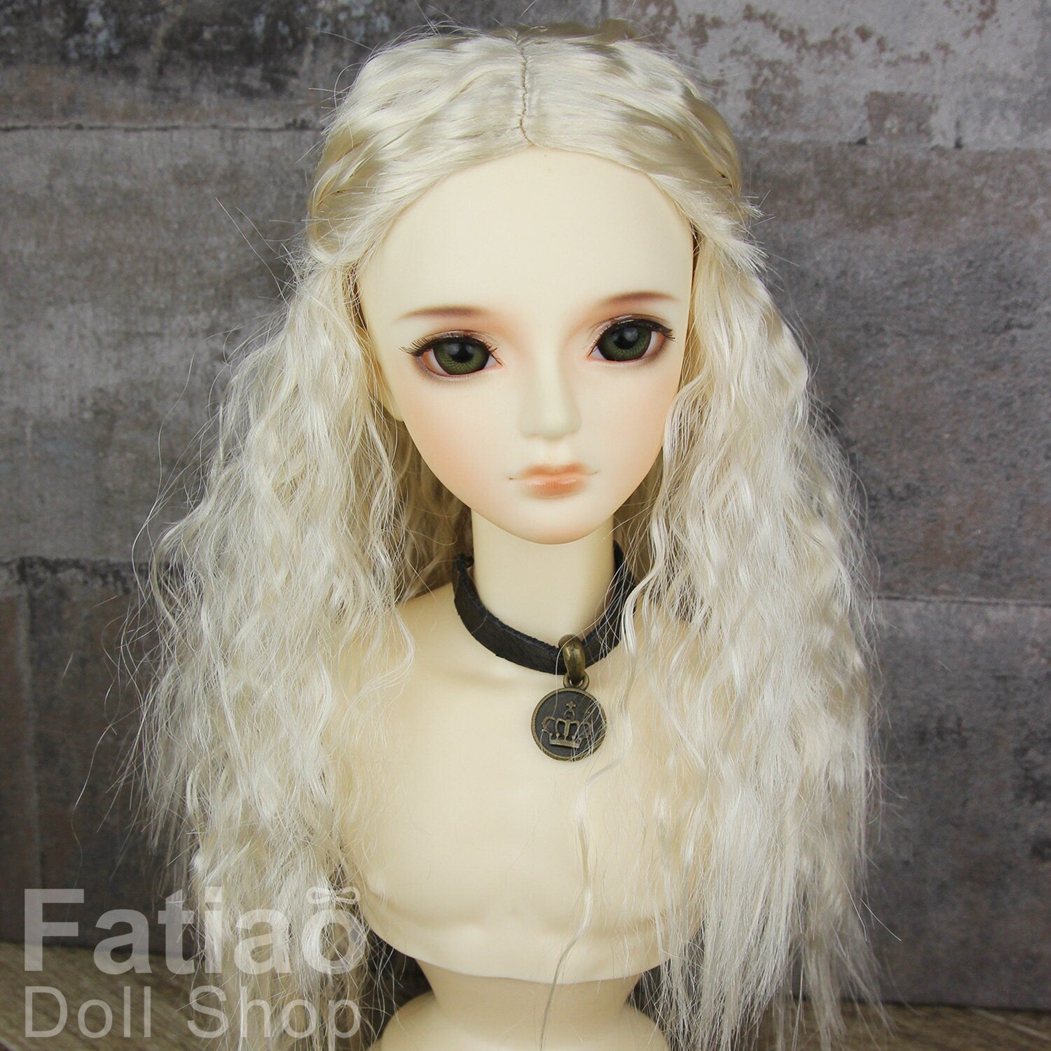 Fatiao - New Dollfie SD 1/3 BJD Dolls Wig size 8-9" - Blonde