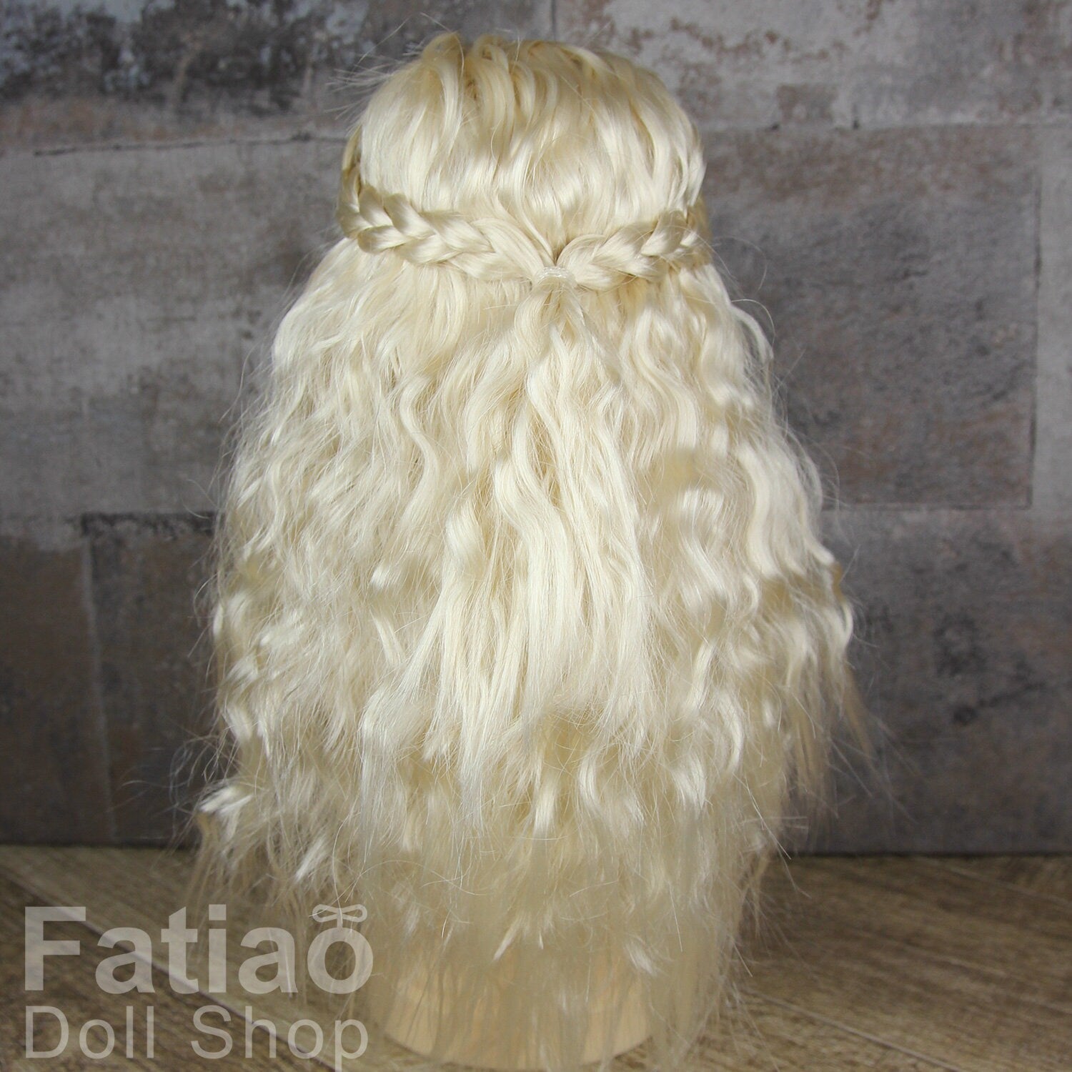 Fatiao - New Dollfie SD 1/3 BJD Dolls Wig size 8-9" - Blonde
