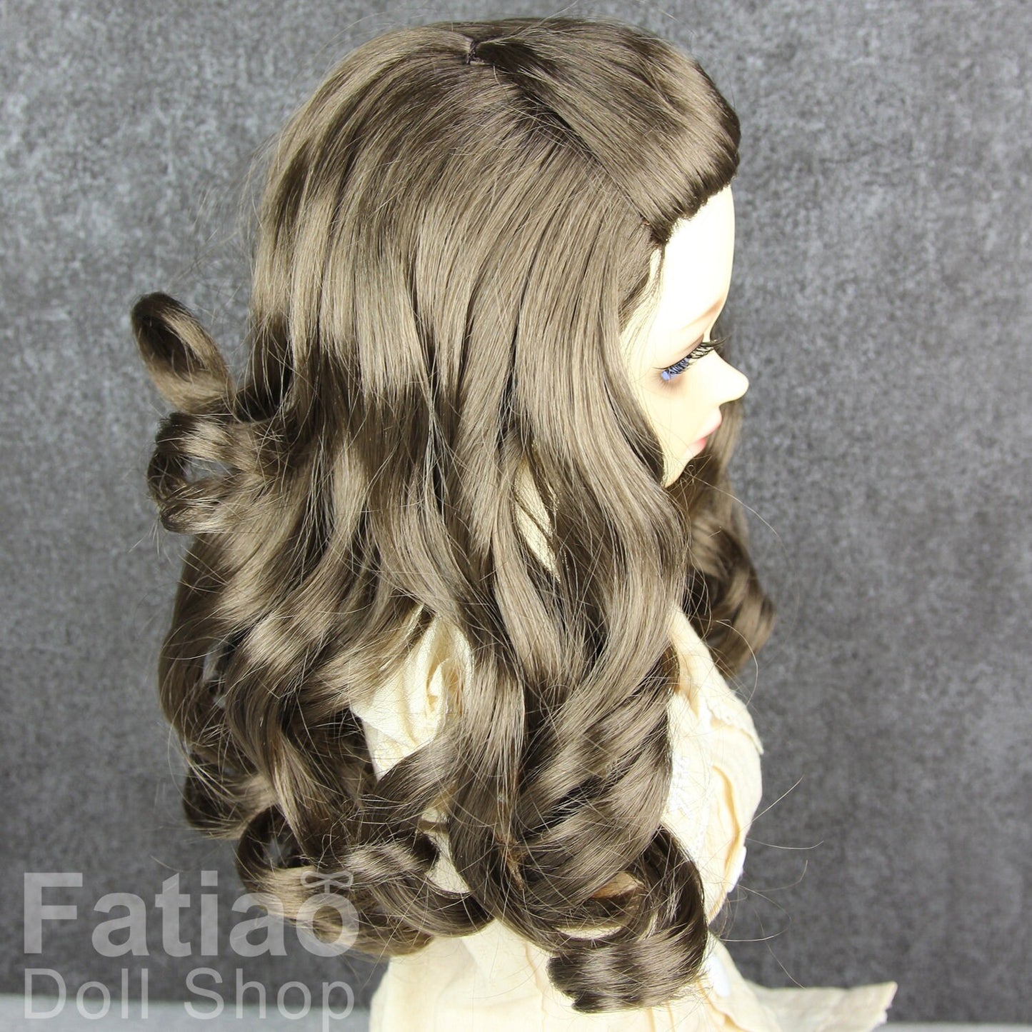 Fatiao - New Dollfie SD 1/3 BJD Dolls Wig size 8-9" - Umber