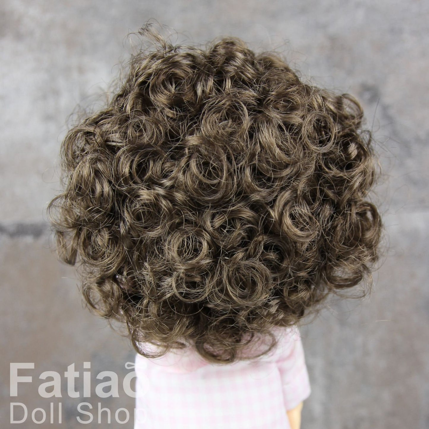 Fatiao - BJD Dollfie Lati Yellow Pukifee 5-6" Doll Wig - umber