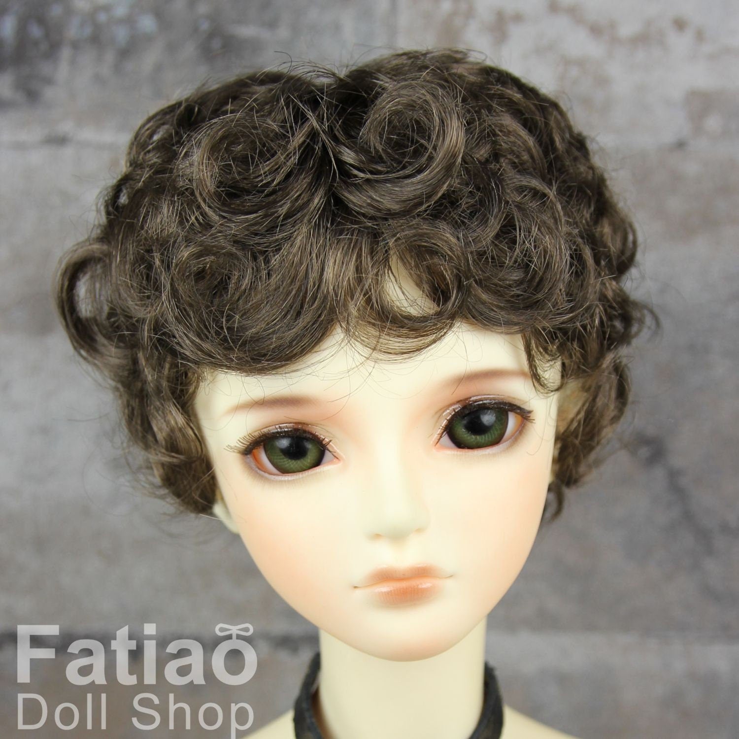 Fatiao - New Dollfie SD 1/3 BJD Dolls Wig size 8-9" - Umber