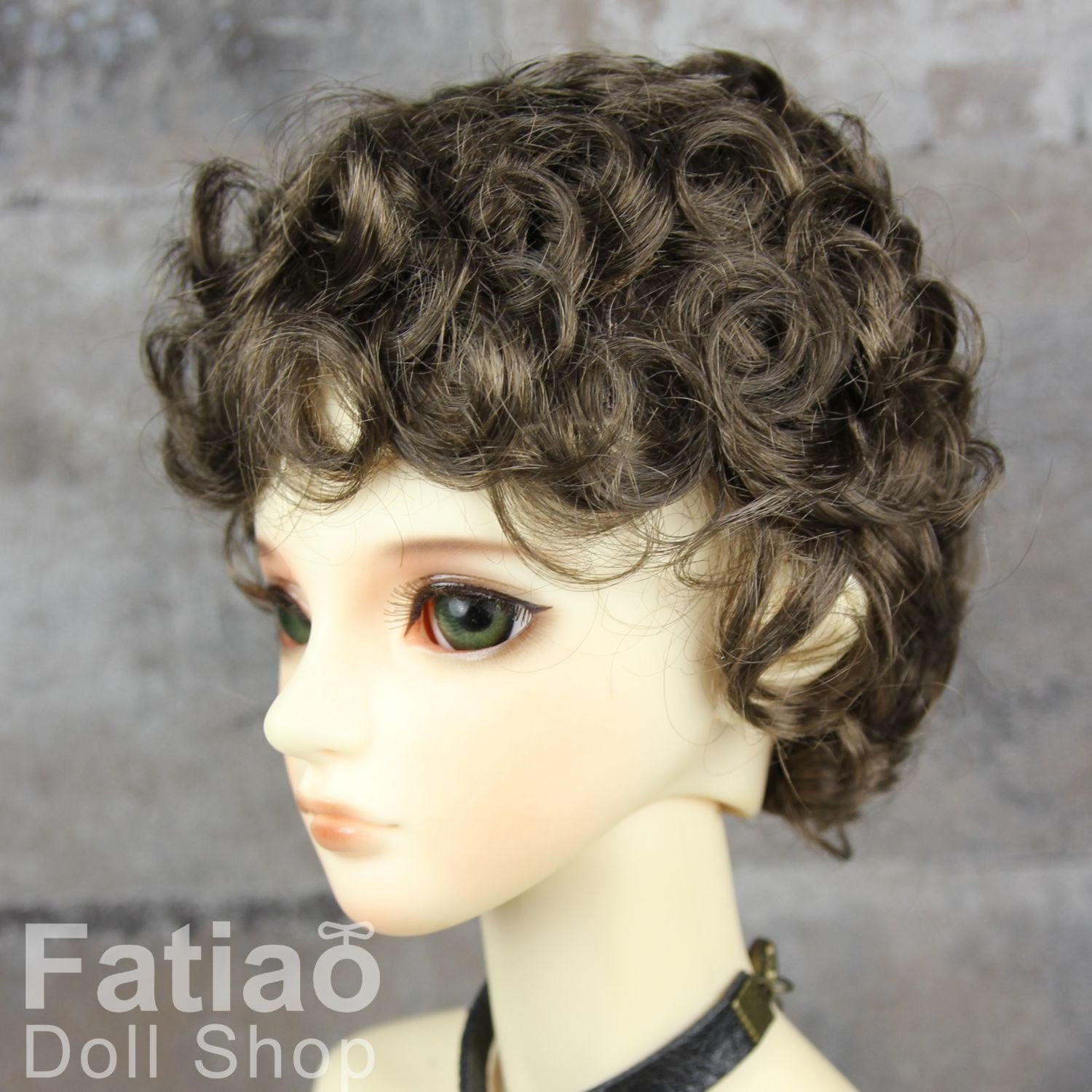 Fatiao - New Dollfie SD 1/3 BJD Dolls Wig size 8-9" - Umber
