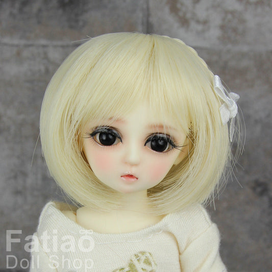 Fatiao - New BJD Dollfie Bluefairy 4-5" Doll Wig - Blonde