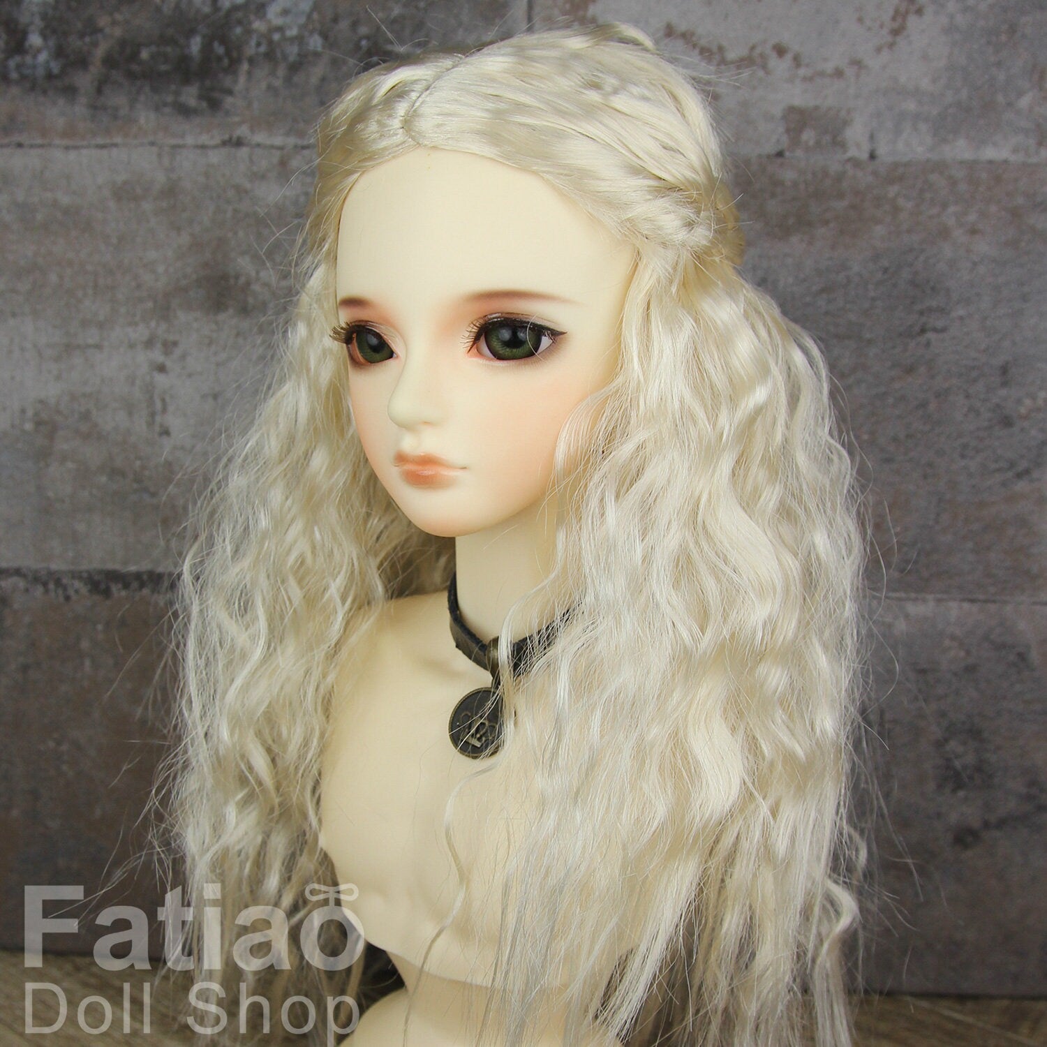 Fatiao - New Dollfie SD 1/3 BJD Dolls Wig size 8-9" - Blonde