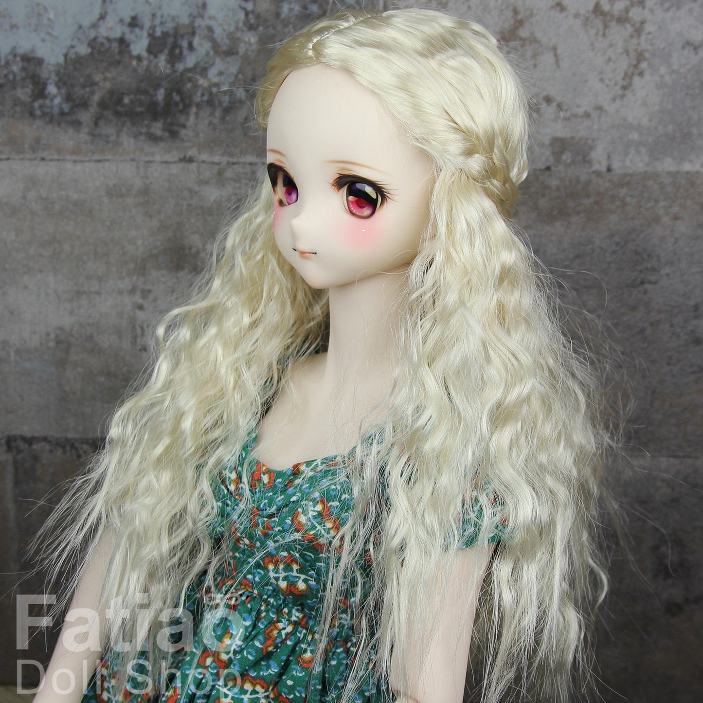 Fatiao - New Dollfie SD 1/3 BJD Dolls Wig size 8-9" - Blonde