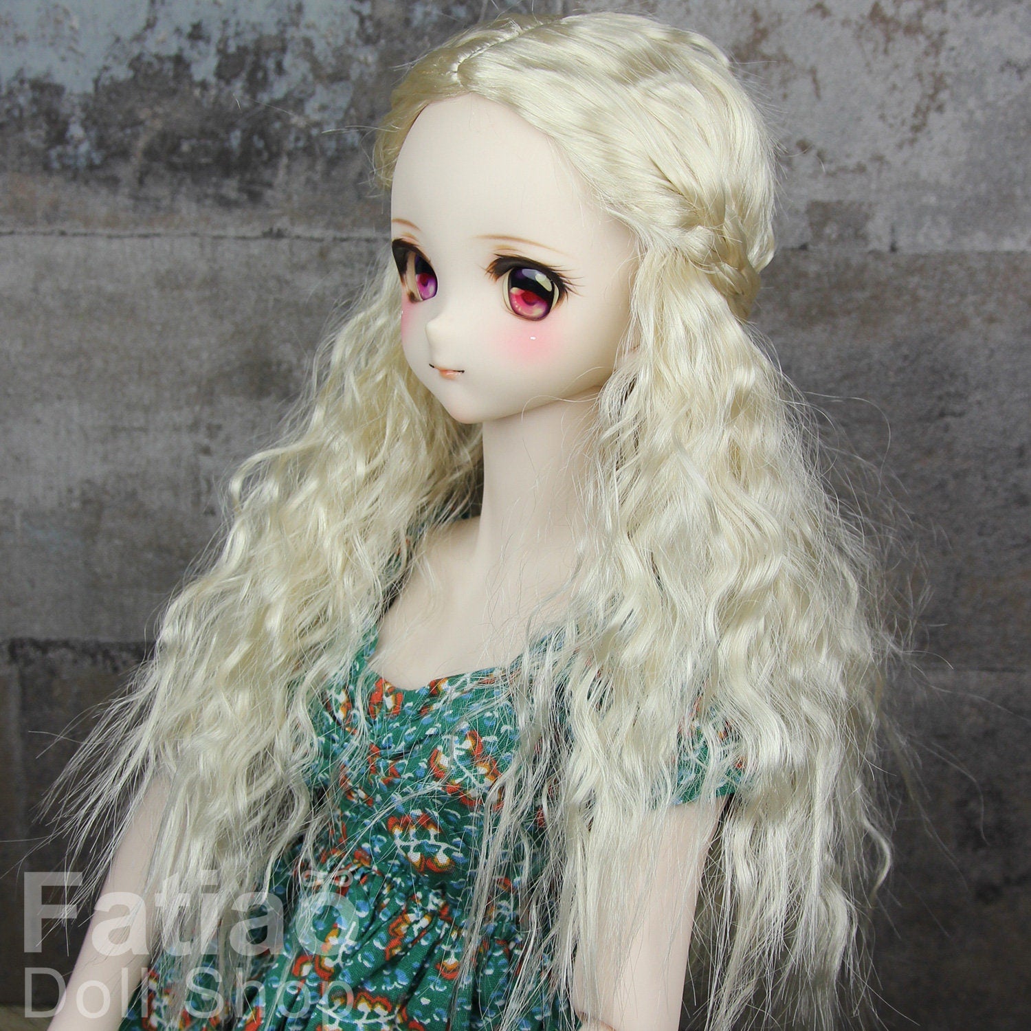 Fatiao - New Dollfie SD 1/3 BJD Dolls Wig size 8-9" - Blonde