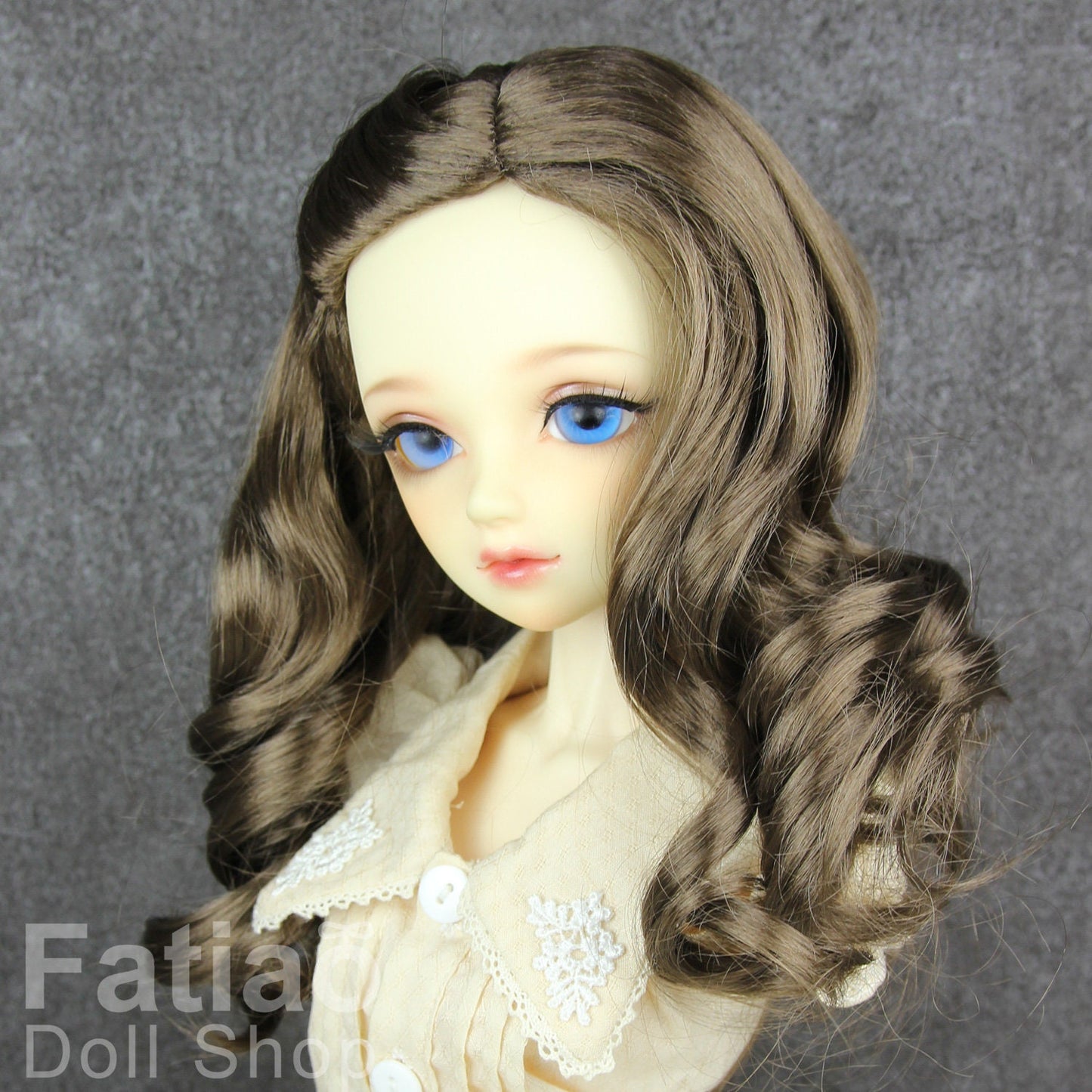 Fatiao - New Dollfie SD 1/3 BJD Dolls Wig size 8-9" - Umber