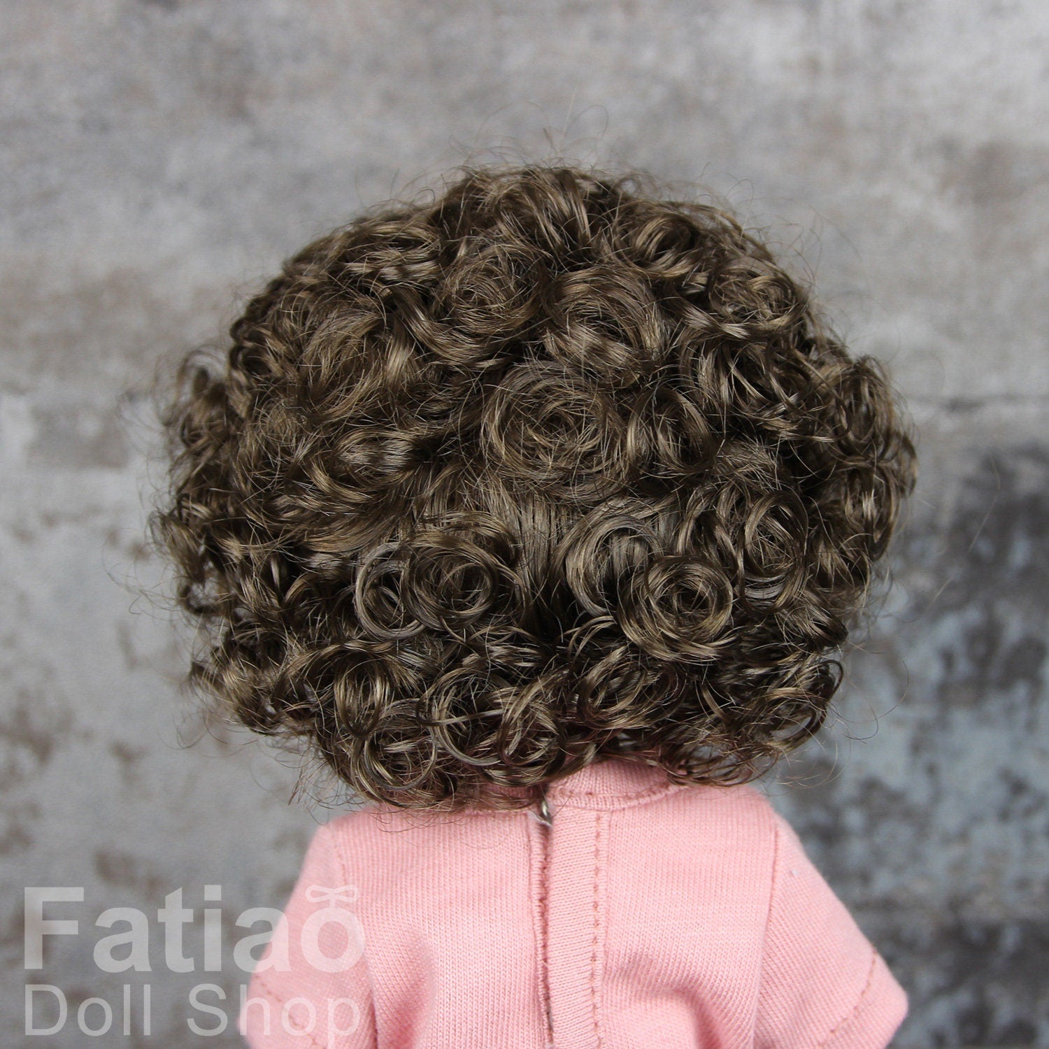 Fatiao - New Dollfie Yo-SD 1/6 BJD - Dolls Wig 6-7 inch - umber
