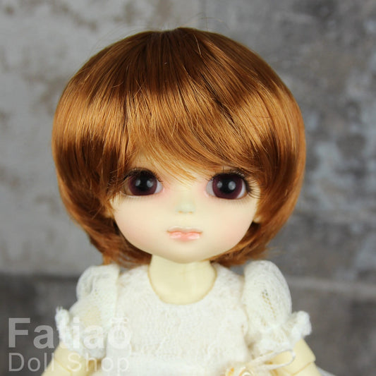 Fatiao - BJD Dollfie Lati Yellow Pukifee 5-6" Angel Doll Wig Caramel