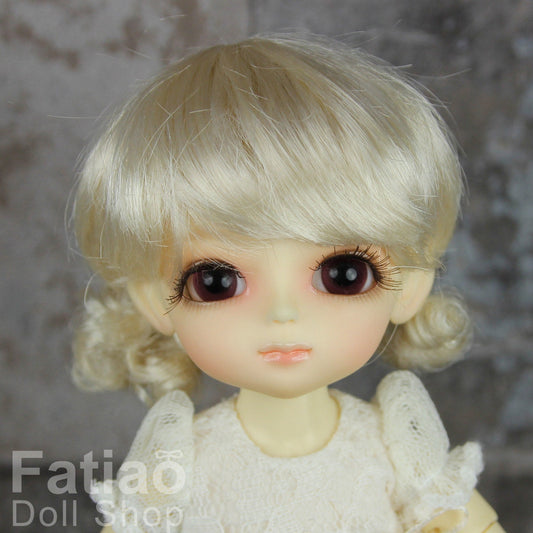 Fatiao - BJD Dollfie Lati Yellow Pukifee 5-6" Doll Wig Blonde
