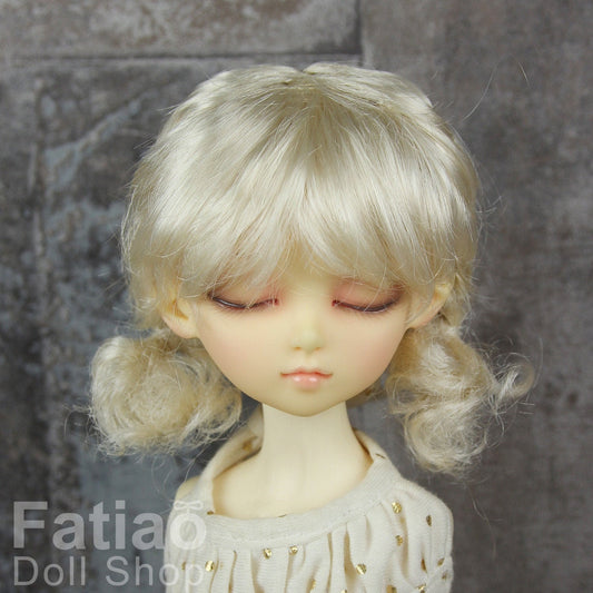 Fatiao - New Dollfie MSD Kaye Wiggs 1/4 BJD Size 7-8 inch Blonde Dolls Wig