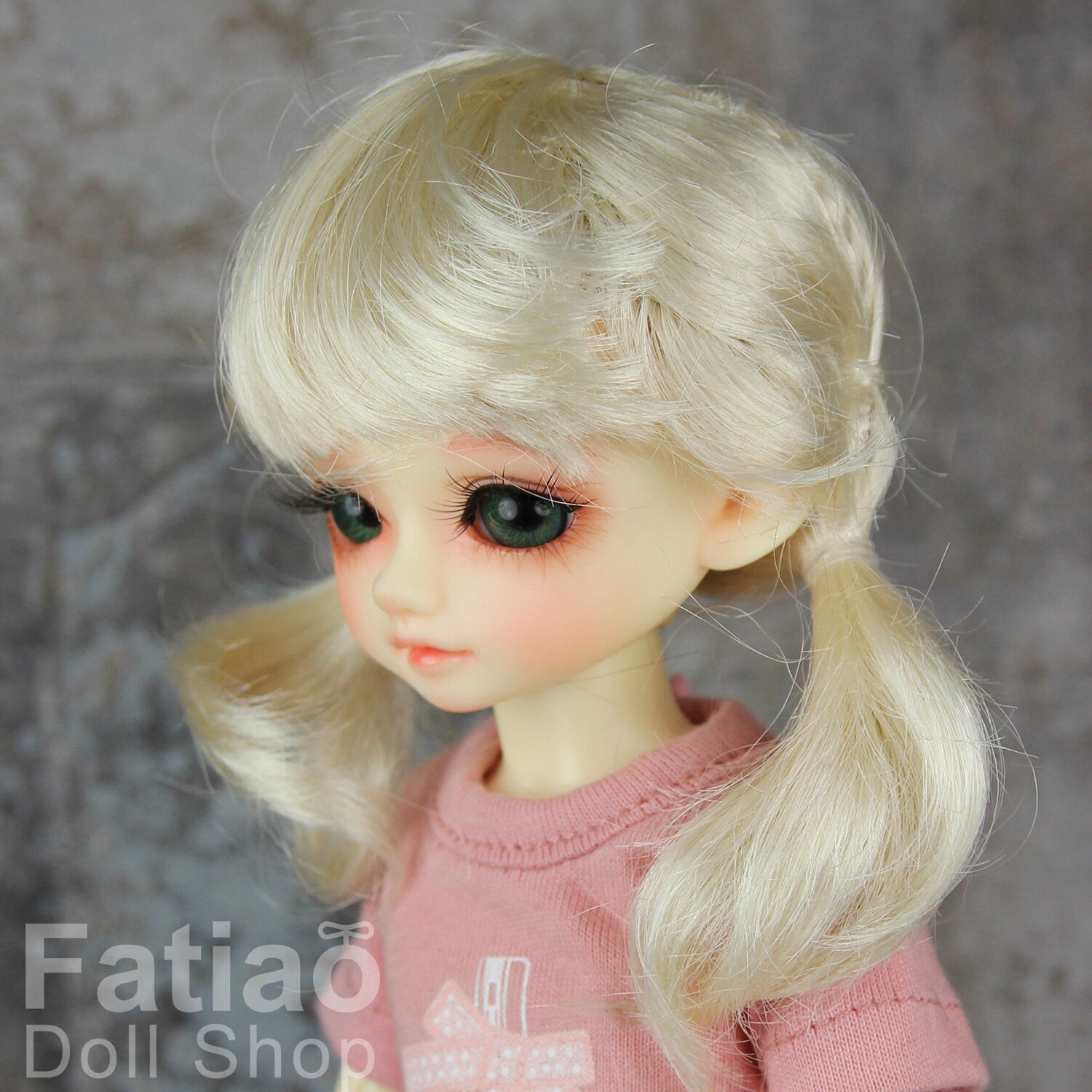 Fatiao - New Dolls Wig Dollfie Yo-SD 1/6 BJD 6-7" size - Blonde
