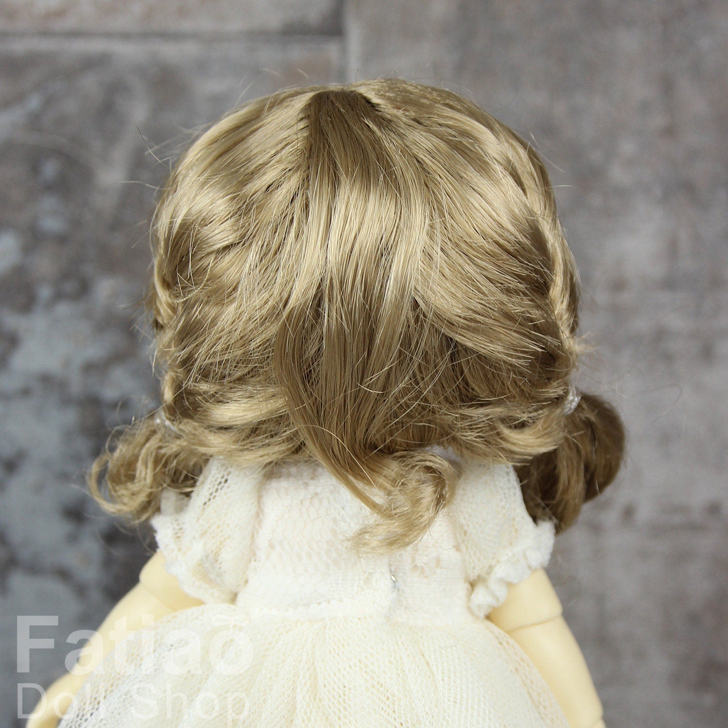 Fatiao - BJD Dollfie Lati Yellow Pukifee 5-6" Doll Wig - Baby Brown