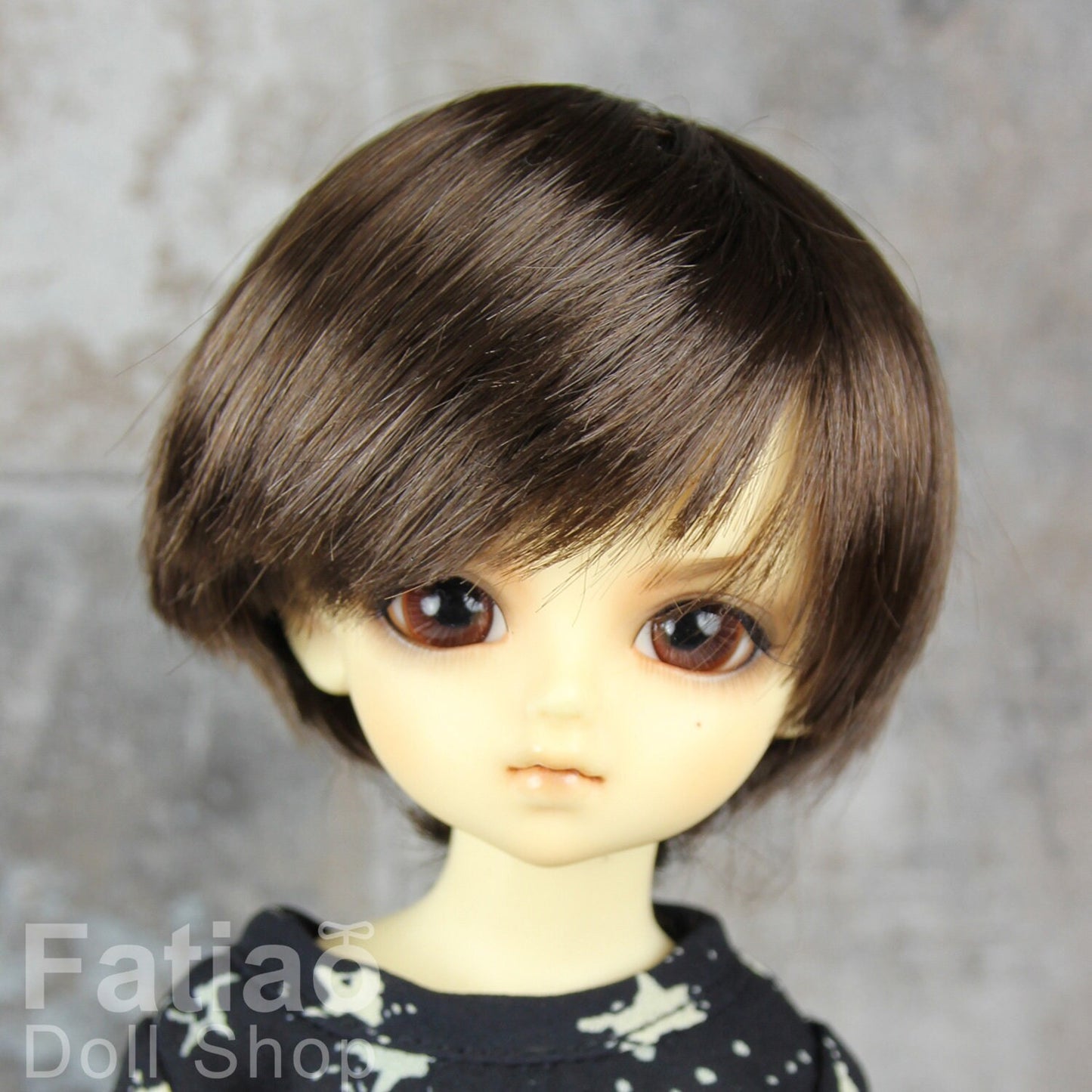 Fatiao - New Dollfie Yo-SD 1/6 BJD - Dolls Wig 6-7 inch - umber